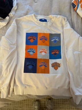 Terez NY Knicks Crewneck Sweatshirt